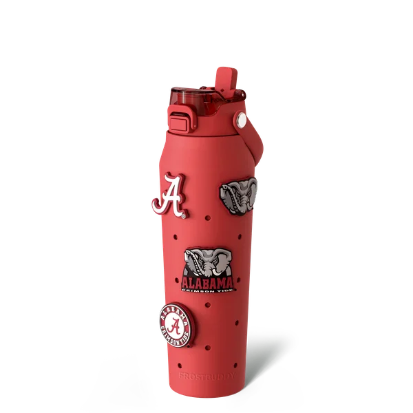 Bottle Buddy 32oz - Alabama Crimson Tide, Skin + Budz Bundle