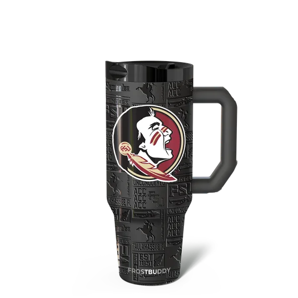 Thicc Buddy 40oz, Florida State Seminoles, Legacy — thicc40-floridastate3dblack-one