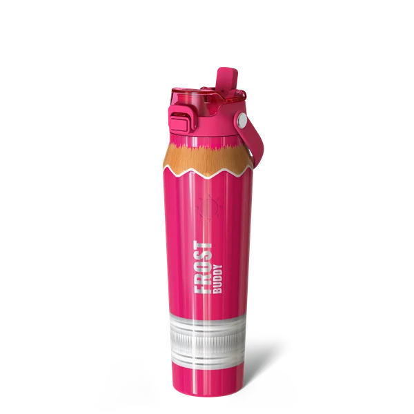 Bottle Buddy 32oz, Pink Pencil