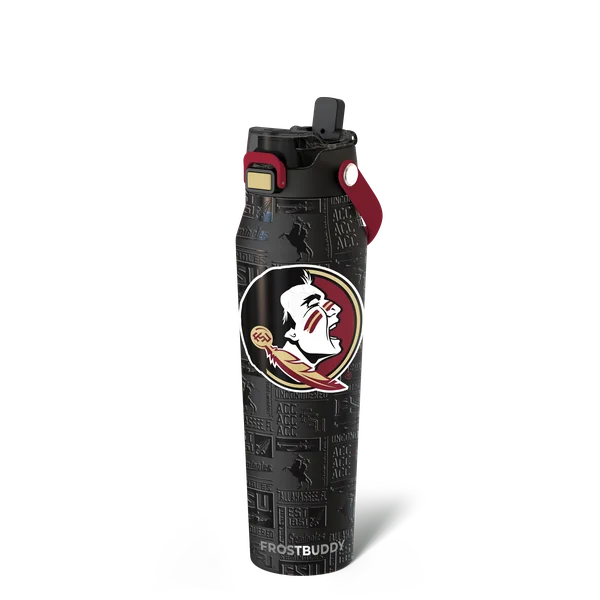 Bottle Buddy 32oz - Florida State Seminoles, Legacy — bottle32-floridastate3dblack