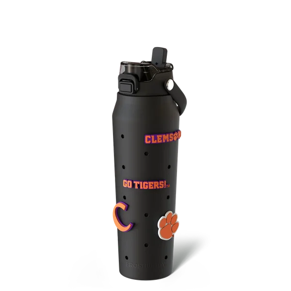 Bottle Buddy 32oz, Clemson Tigers, Skin + Budz Bundle