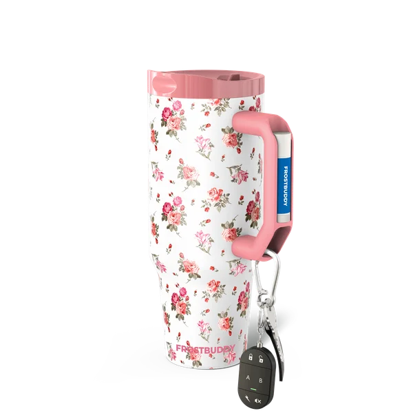 Thicc Buddy 40oz, Pink Floral