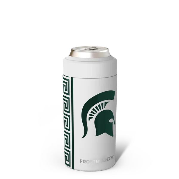 Universal Buddy, Michigan State Spartans, Gameday — c-c-white-ncaa-michiganstate-stripe-uni