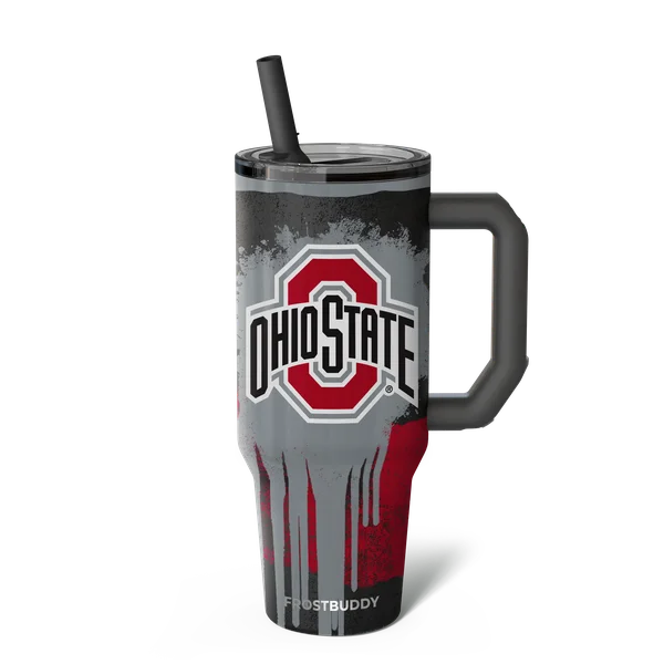 Thicc Buddy 40oz, Ohio State Buckeyes, Drip