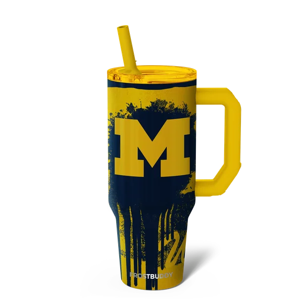 Thicc Buddy 40oz, Michigan Wolverines, Drip