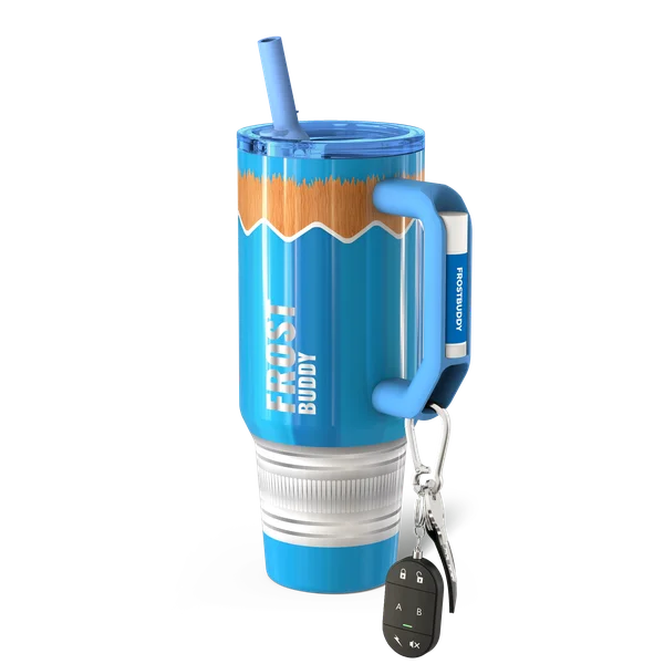 Thicc Buddy 40oz - Blue Pencil