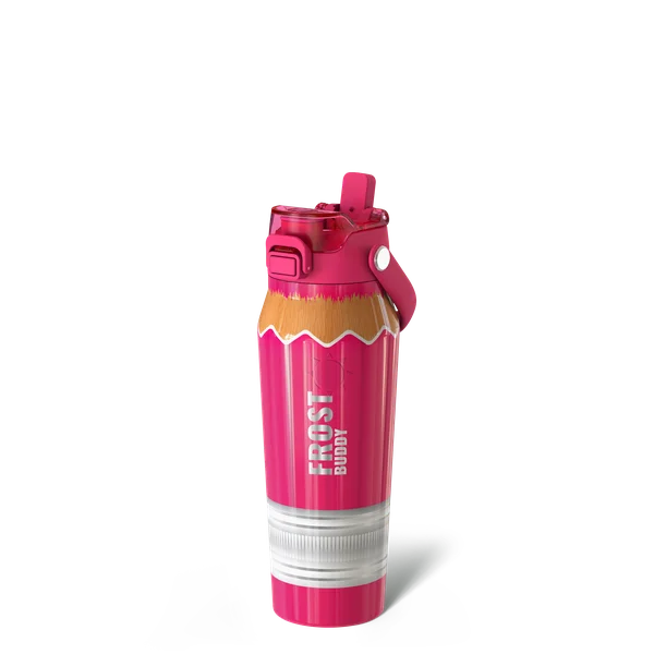 Bottle Buddy 24oz, Pink Pencil