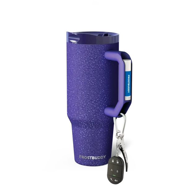 Thicc Buddy 40oz, Purple Glitz