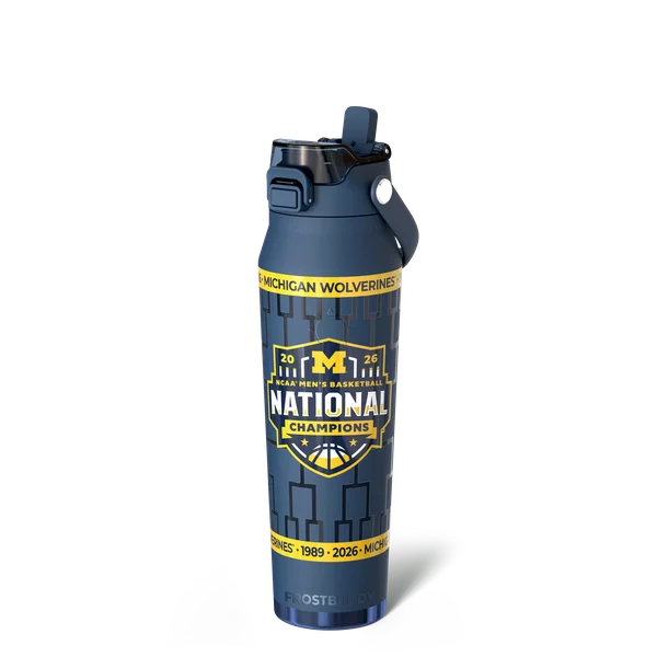Bottle Buddy 32oz, Michigan Wolverines, 2026 NCAA Men's Basketball Champions
