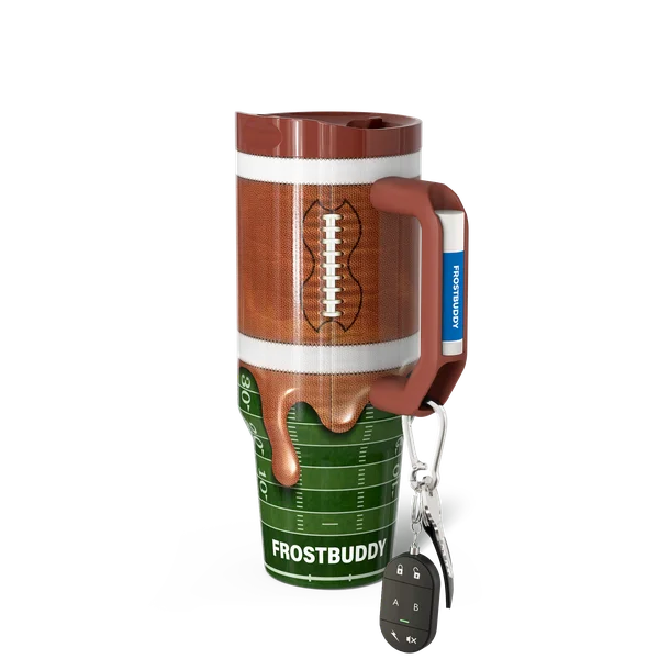 Thicc Buddy 40oz, Football Drip