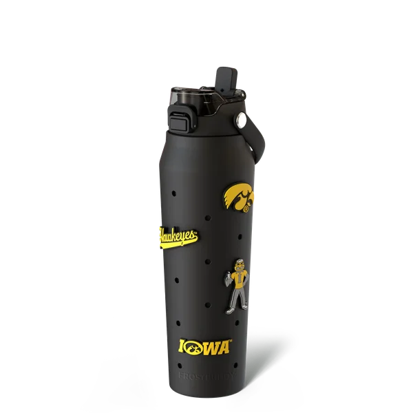 Bottle Buddy 32oz, Iowa Hawkeyes, Skin + Budz Bundle
