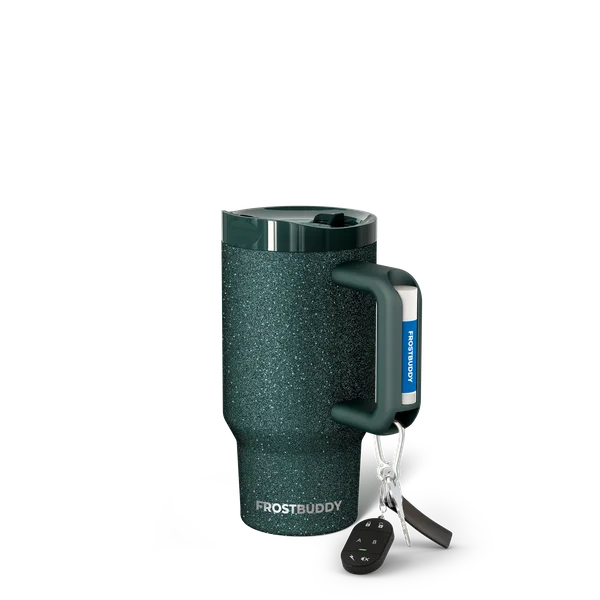 Mug Buddy 16oz - Forest Green Glitz