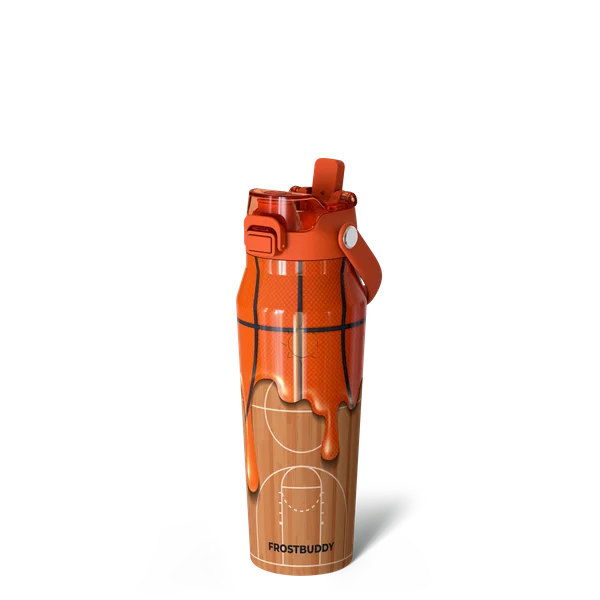 Bottle Buddy 24oz, Basketball Drip